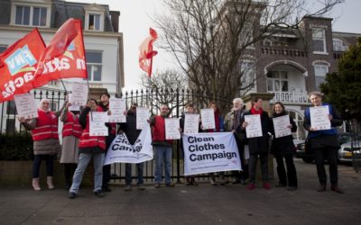 #EveryDayCounts: exigimos la liberación de sindicalistas y activistas encarcelados ante las Embajadas de Bangladesh en Europa. ¡Únete!