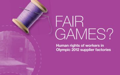¿Juegos Limpios? Derechos humanos en las fábricas proveedoras de las Olimpiadas de 2012
