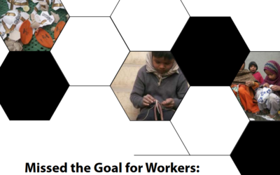 “MISSED THE GOAL FOR WORKERS: THE REALITY OF SOCCER BALL STITCHERS”