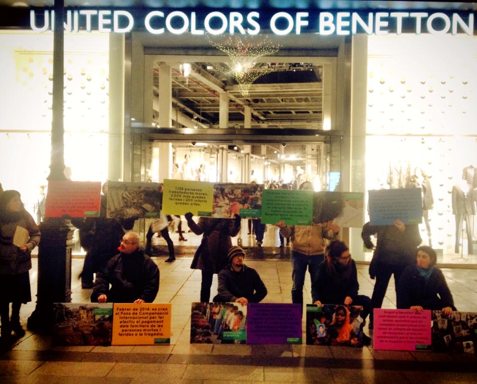 Llamamiento internacional a Benetton con ocasión del Día Internacional de los Derechos Humanos