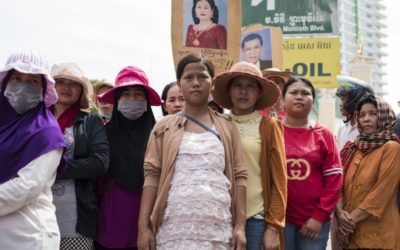Trabajadoras de Camboya se movilizan para exigir a Mark & Spencer, Bonmarché y Nygård que les paguen lo que les deben
