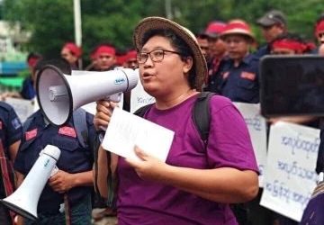 Exigimos la inmediata puesta en libertad de la activista Myo Myo Aye en Myanmar
