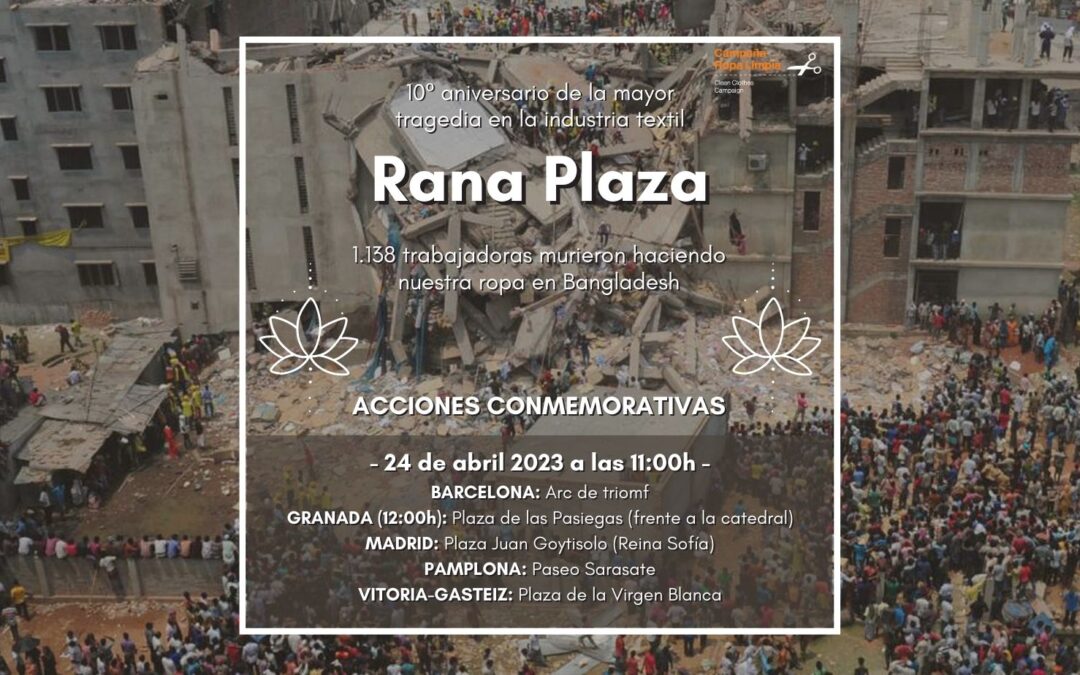 Rana plaza 2023 (Portada de Facebook)