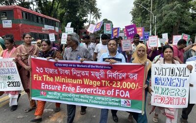 La lucha por el salario mínimo en Bangladesh
